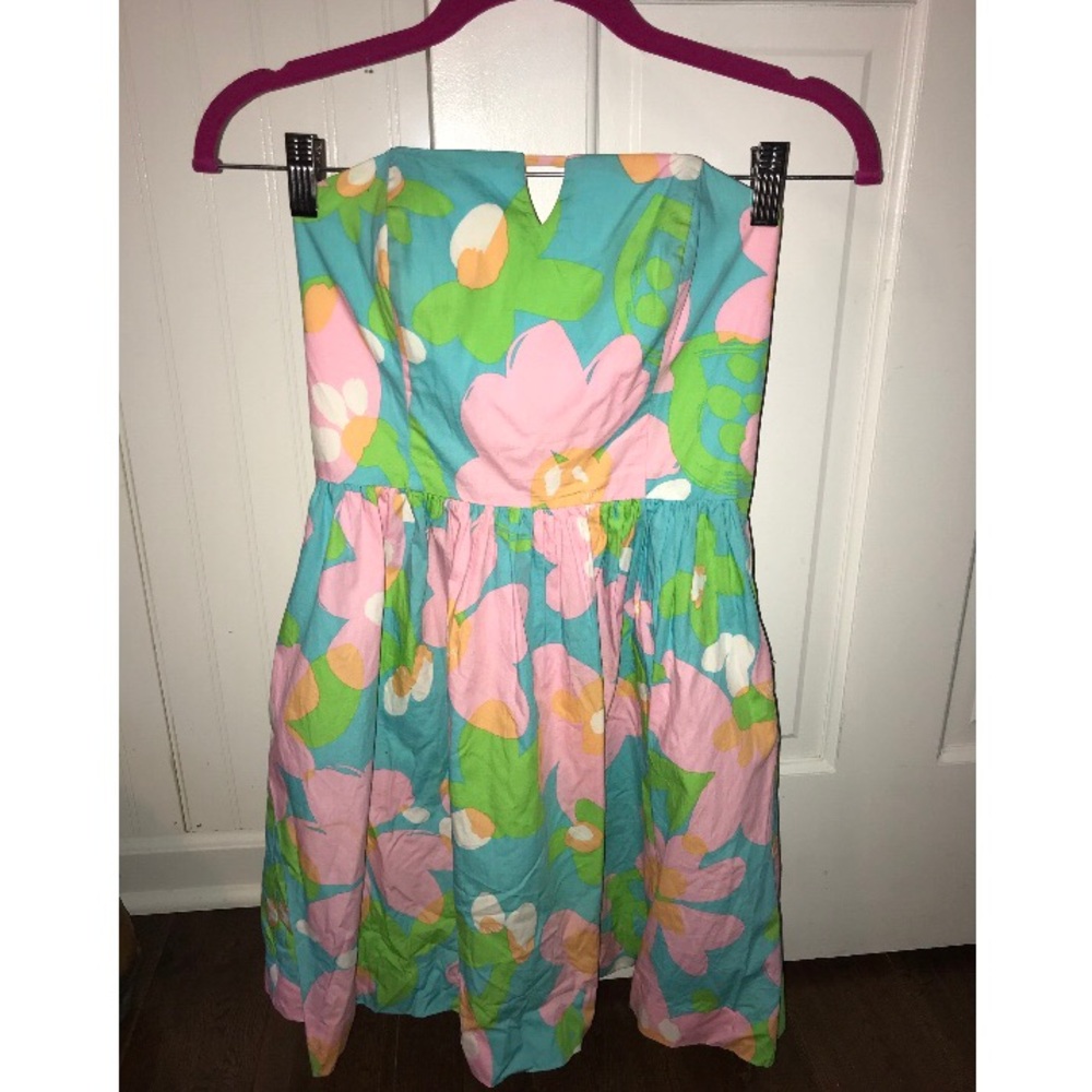Lily Pulitzer strapless dress